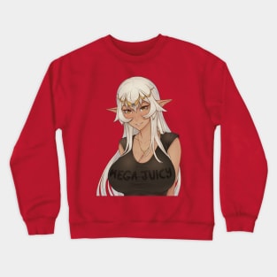 Mega Juicy Dark Elf Crewneck Sweatshirt